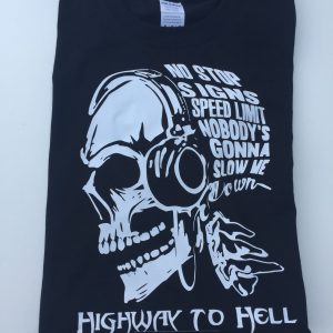 highway to hell tshirt